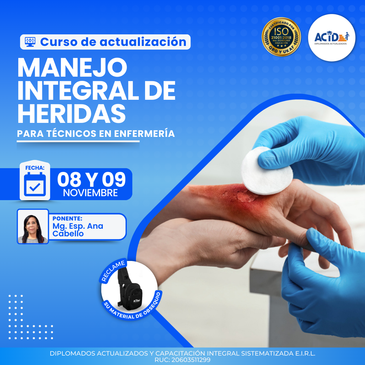 01 Manejo integral de heridas para técnicos en enfermería