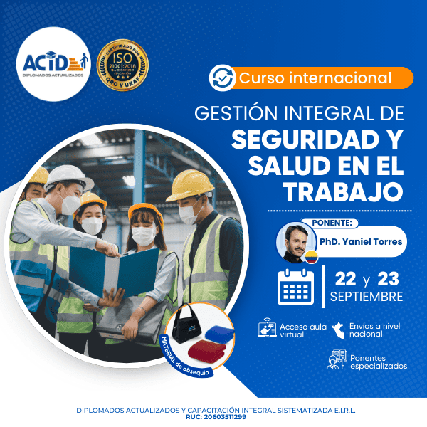 Gestión integral de seguridad y salud en el trabajo 176-25-CURSO